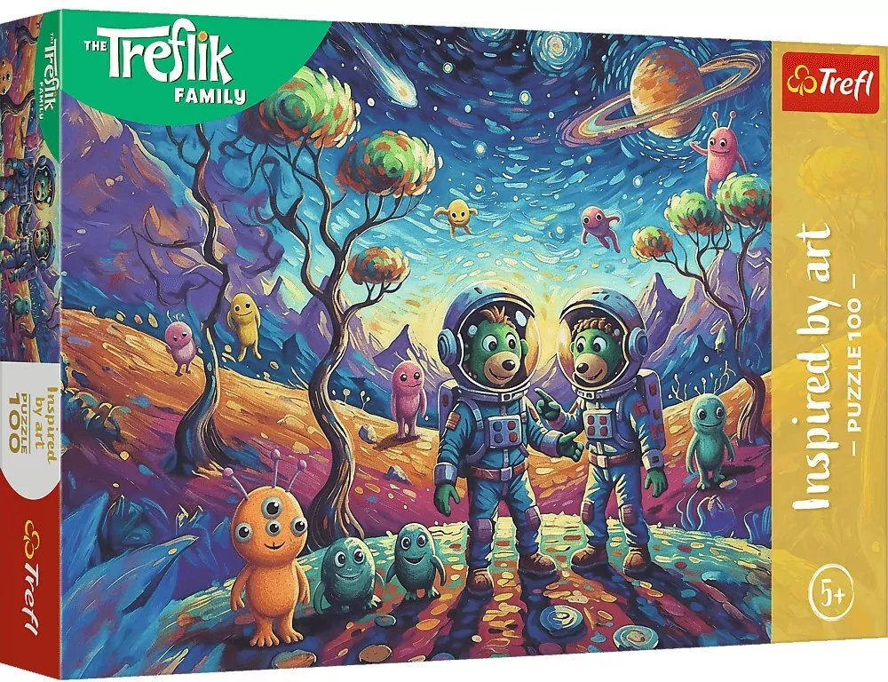Puzzle 100 Kosmiczne fantazje TREFL - tantis.pl