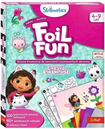 Zestaw Skillmatics Foil Fun Gabby Dollhouse TREFL - tantis.pl