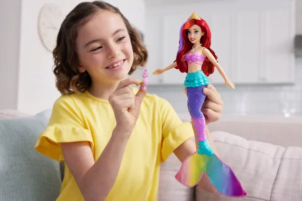 Disney Princess Lalka Arielka syrenka HPD43 - tantis.pl