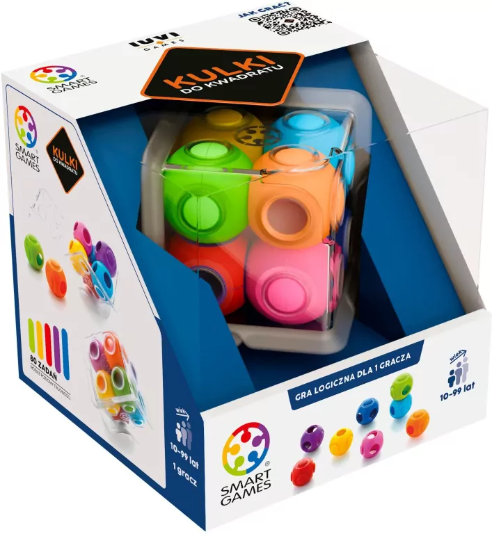 Smart Games Kulki do Kwadratu (PL) IUVI Games - tantis.pl