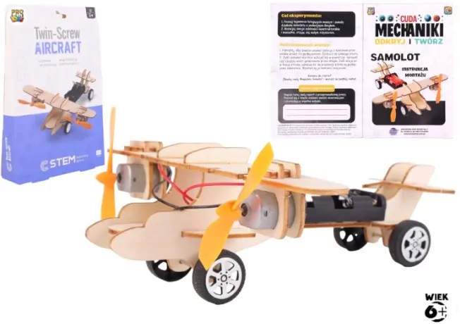 Cuda Mechaniki odkryj i twórz samolot - tantis.pl