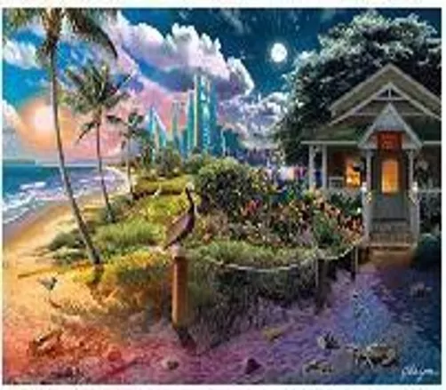 Diamentowa mozaika. Dom na plaży - tantis.pl