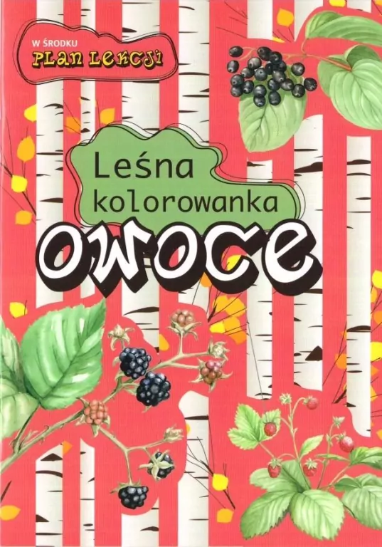 Owoce. Leśna kolorowanka - tantis.pl