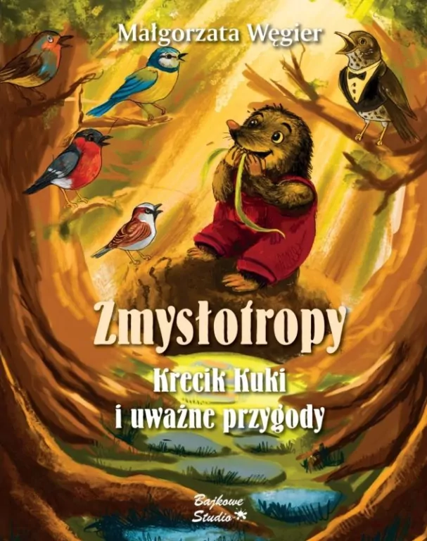 Zmysłotropy. Krecik Kuki i uważne przygody - tantis.pl