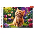 Puzzle 500 Uroczy kotek TREFL - tantis.pl