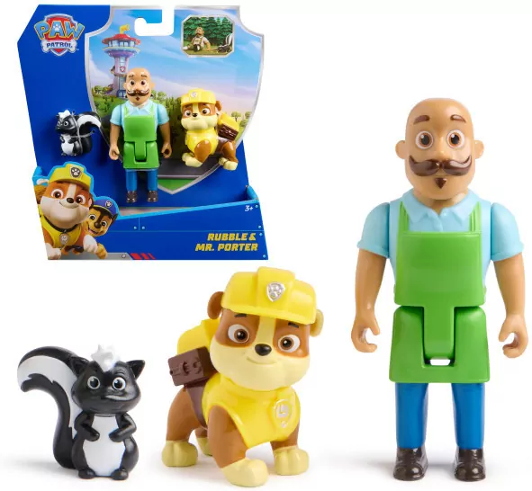 Psi Patrol zesatw figurek Rubble - tantis.pl