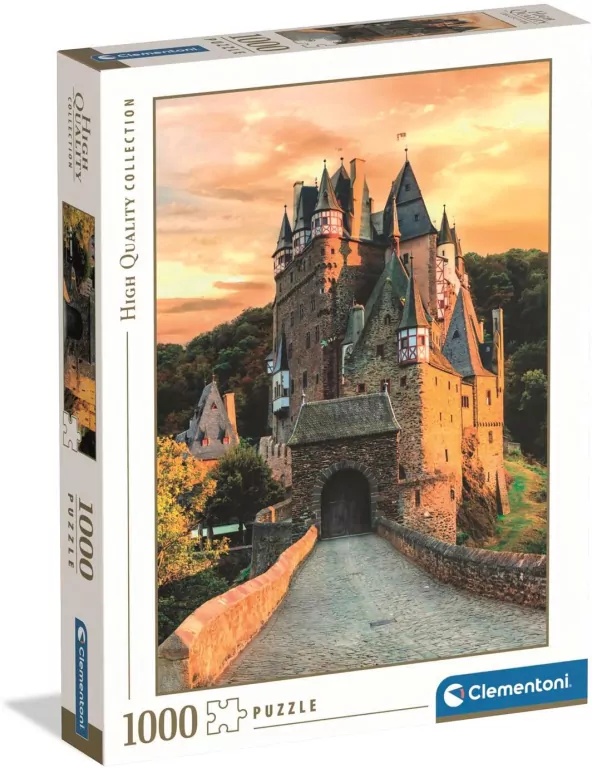 Puzzle 1000 Golden Hour at Eltz Castle - tantis.pl