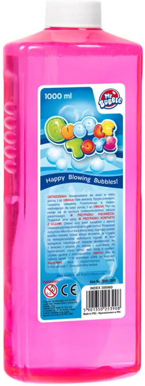 Płyn do baniek mydlanych 1000 ml - tantis.pl