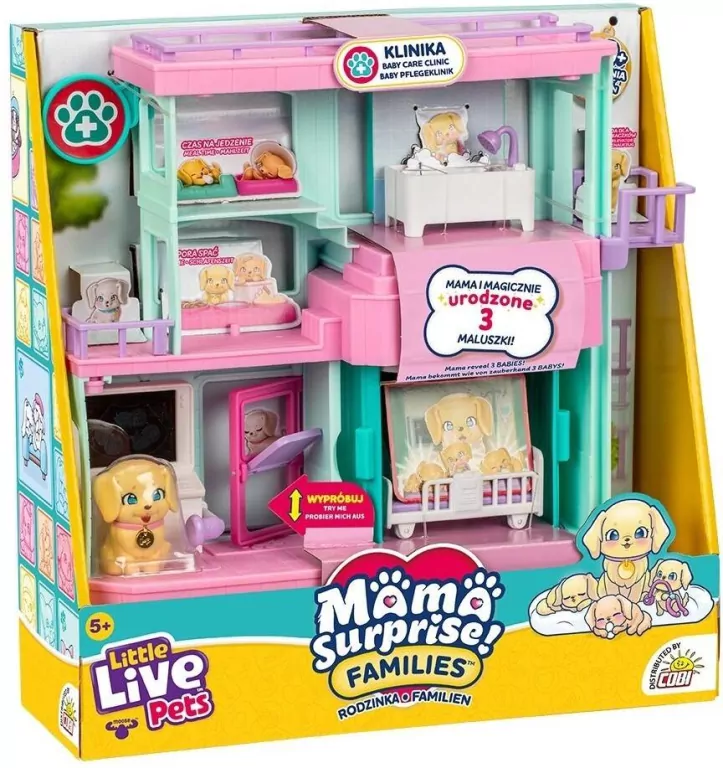 Little Live Pets. Mama Surprise Families - Klinika - tantis.pl