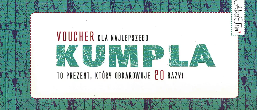 Vouchery dla najlepszego kumpla - tantis.pl
