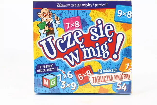 Tabliczka mnożenia. Uczę się w mig - tantis.pl