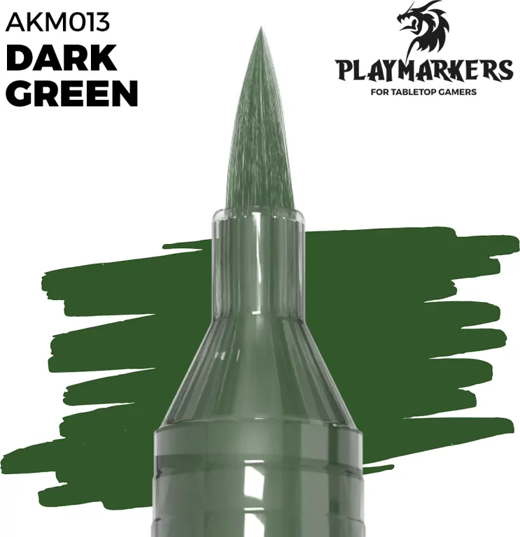 AK Interactive: Playmarkers - Dark Green - tantis.pl