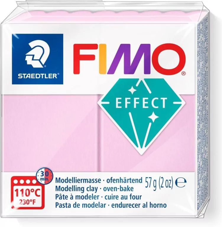 Masa termoutwardzalna Fimo 57g różowy - tantis.pl