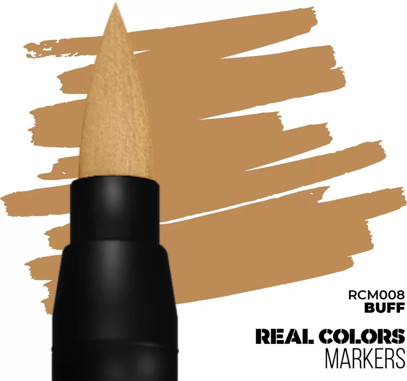 AK Interactive: Real Colors Markers - RCM008 - Buff - tantis.pl
