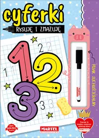 Rysuję i zmazuję. Cyferki - tantis.pl