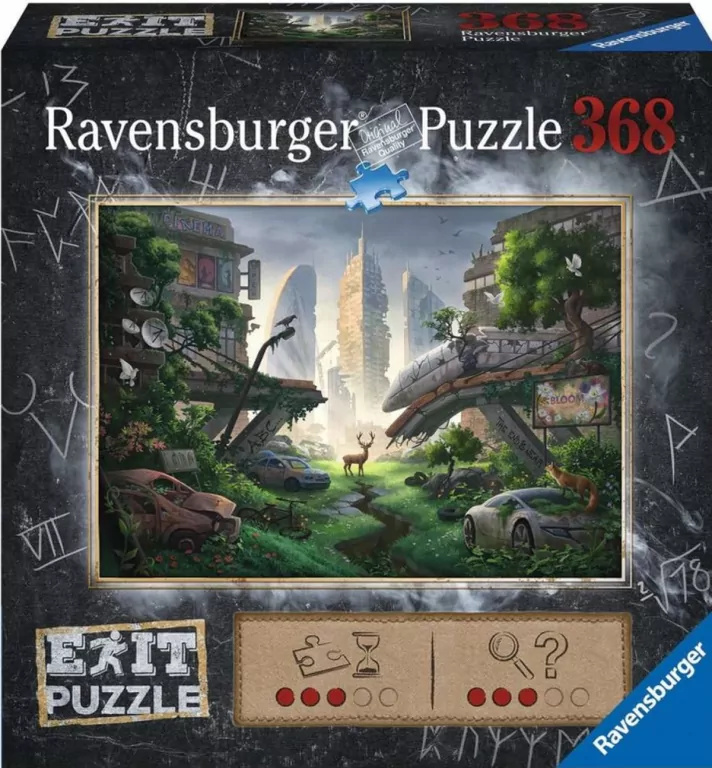 Puzzle 368 Opustoszałe miasto - tantis.pl