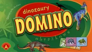 Domino obrazkowe. Dinozaury - tantis.pl