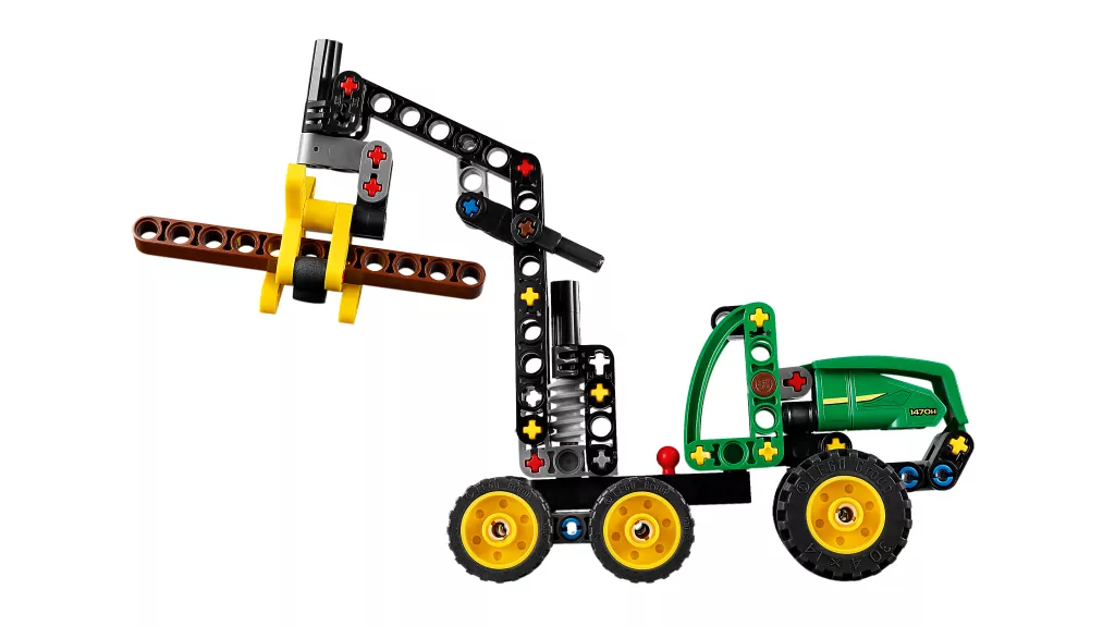 LEGO® Technic. Harwester kołowy John Deere 42218 - tantis.pl