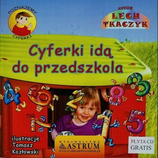 Poznajemy cyferki. Cyferki idą do przedszkola + CD - tantis.pl