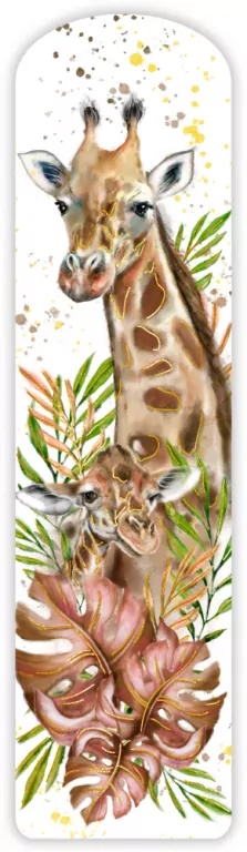 Zakładka tradycyjna. Żyrafy - tantis.pl