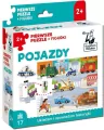 Pojazdy. Pierwsze puzzle + figurki. Kapitan Nauka - tantis.pl