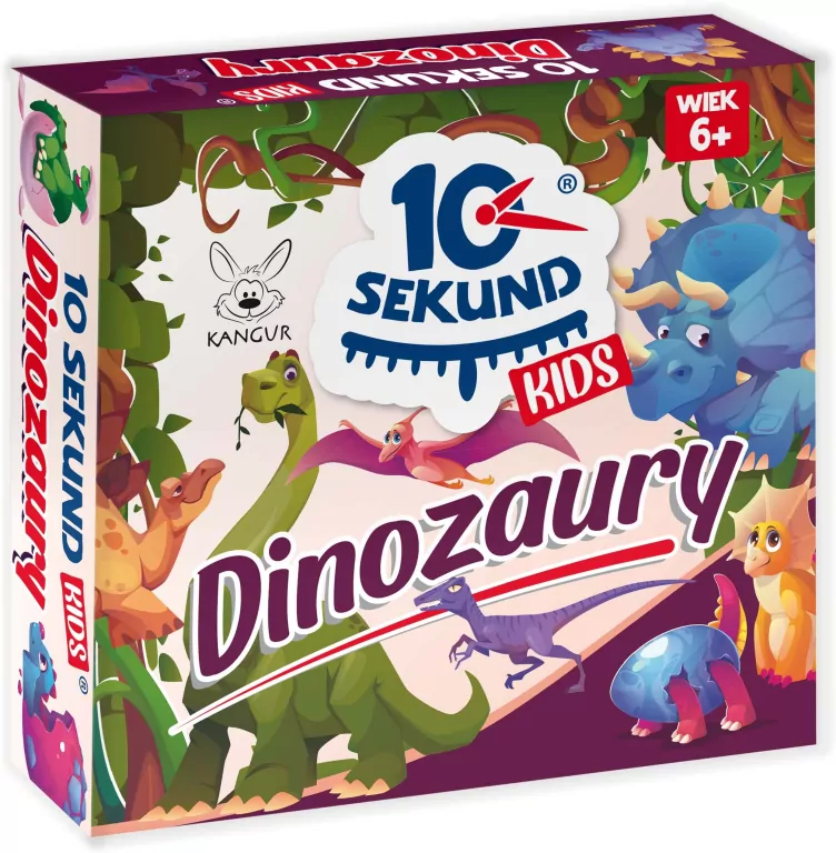 Dinozaury. 10 Sekund Kids - tantis.pl
