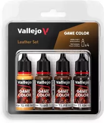 Vallejo: 72.385 - Game Color - Leather Set (4 x 18 ml)