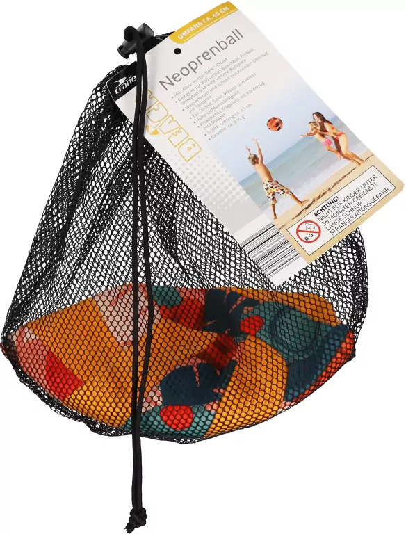 PILKA NEOPRENOWA PLAZOWA DO SIATKI OBWOD 65CM - tantis.pl