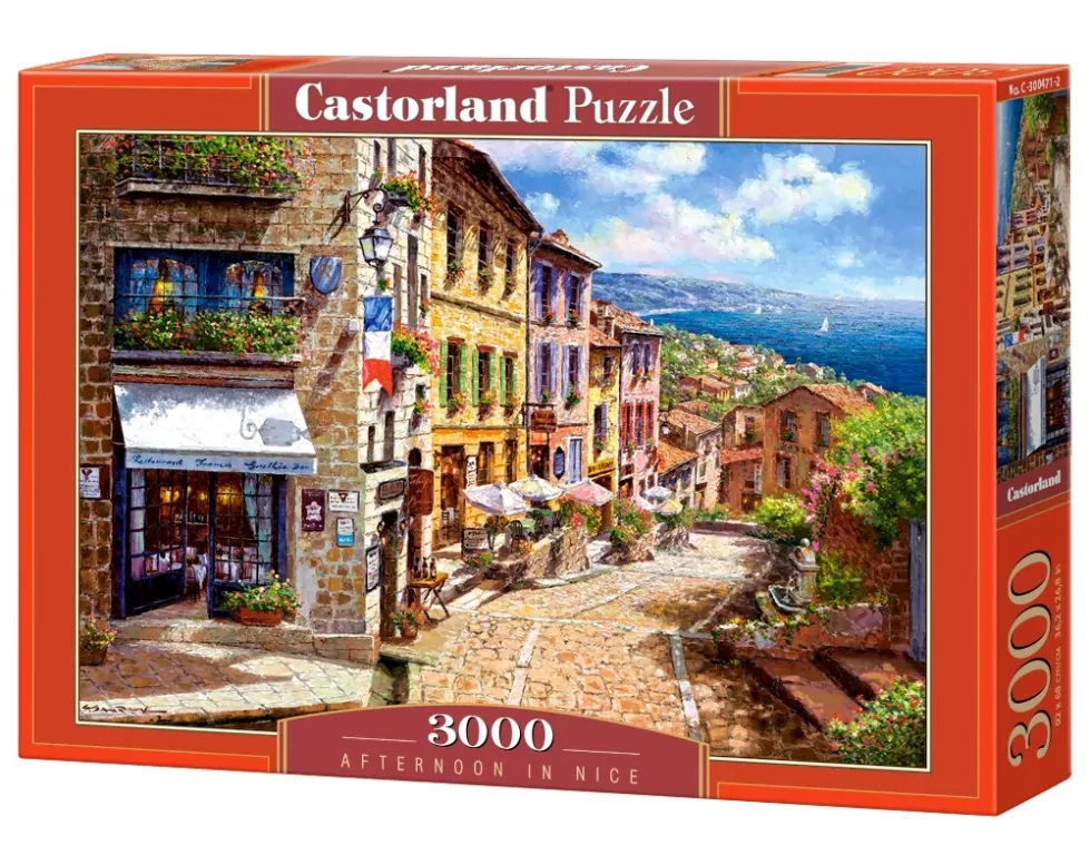 Puzzle 3000. Afternoon in Nice. Popołudnie w Nicei C-300471 - tantis.pl