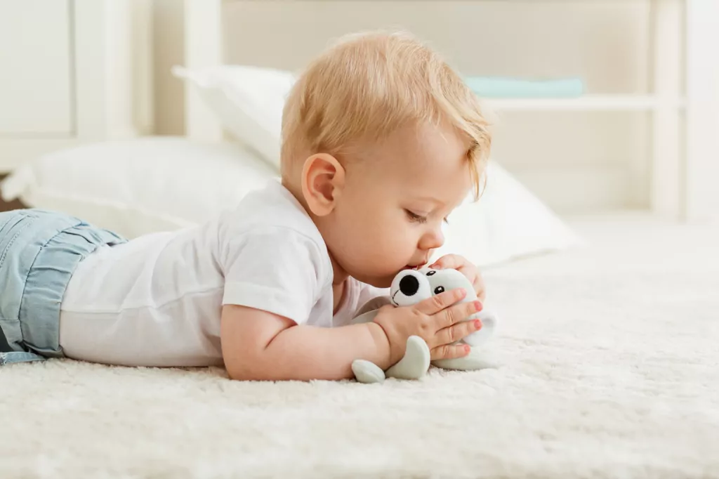 Miś Tulimy jasnoszary 19cm - tantis.pl