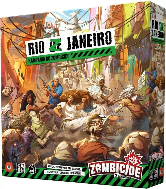 Zombicide 2ed: Rio Z Janeiro, gra planszowa, Portal Games - tantis.pl