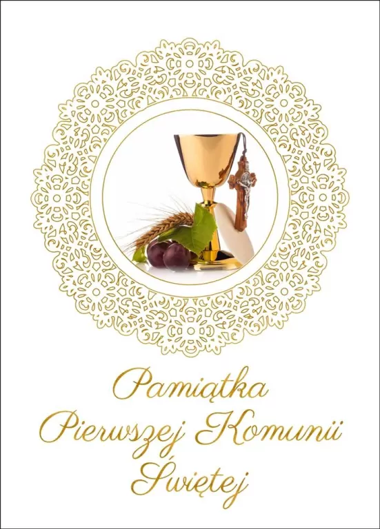 Pamiątka Pierwszej Komunii Świętej - tantis.pl