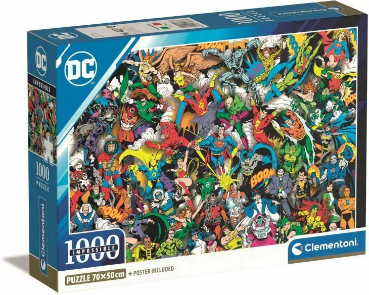 Puzzle 1000 Compact Dc Comics Justice League - tantis.pl