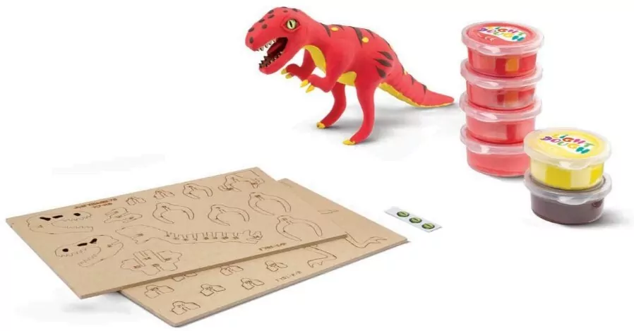 Masa plastyczna. Fabryka Dinozaurów - tantis.pl