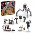 LEGO® Star Wars™. Zestaw bitewny z żołnierzem armii klonów™ i droidem bojowym™ - tantis.pl