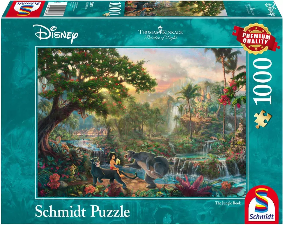 Puzzle 1000. Thomas Kinkade Księga dżungli G3 - tantis.pl
