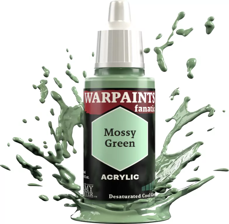 The Army Painter: Warpaints - Fanatic - Mossy Green - tantis.pl