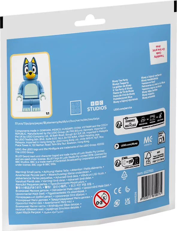 LEGO® Bluey. Podwieczorek Blue 30687 - tantis.pl