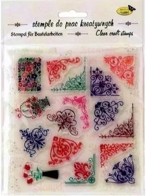 Stemple kreatywne 14x16cm ornament 2 - tantis.pl
