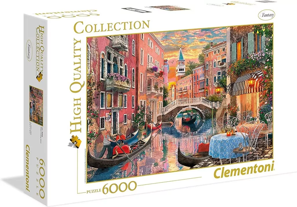 Puzzle 6000. High Quality Collection. Wieczorny zachód słońca w Wenecji. 36524 - tantis.pl