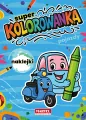 Super kolorowanka Pojazdy z naklejkami - tantis.pl