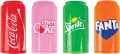 Zakreślacze mini Coca-Cola 4 kolory - tantis.pl