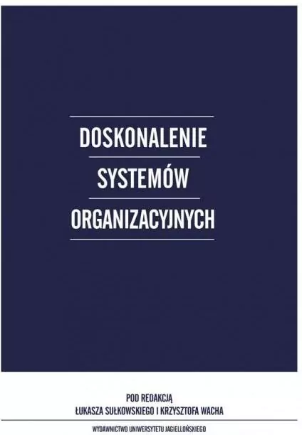 Doskonalenie systemów organizacyjnych - tantis.pl