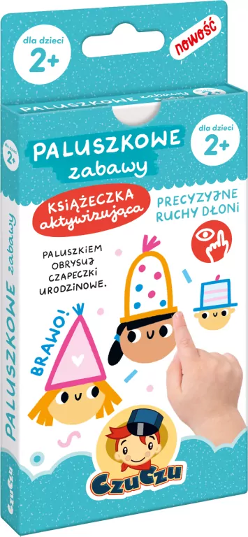 CzuCzu. Paluszkowe zabawy dla dzieci 2+ - tantis.pl