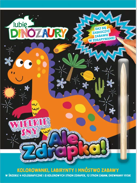 Lubię Dinozaury Ale Zdrapka! - tantis.pl