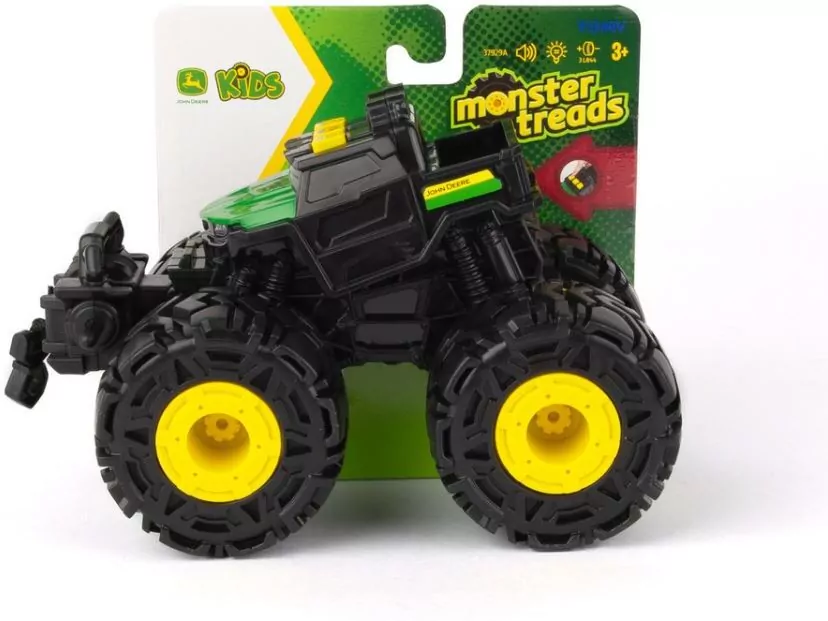 Tomy. John Deere traktor Monster Treads św/dźw - tantis.pl