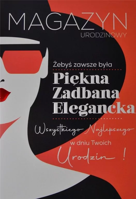 Karnet okolicznościowy. Urodziny. YEKU - tantis.pl