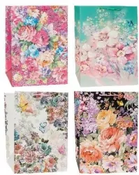 Torebka ozdobna 51x72x18cm szerokie dno mix. 1 sztuka