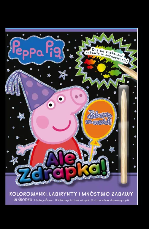 Peppa Pig Ale zdrapka! cz.2 Zabawa na medal! - tantis.pl