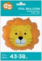 Balon foliowy. Lew 43x38cm - tantis.pl